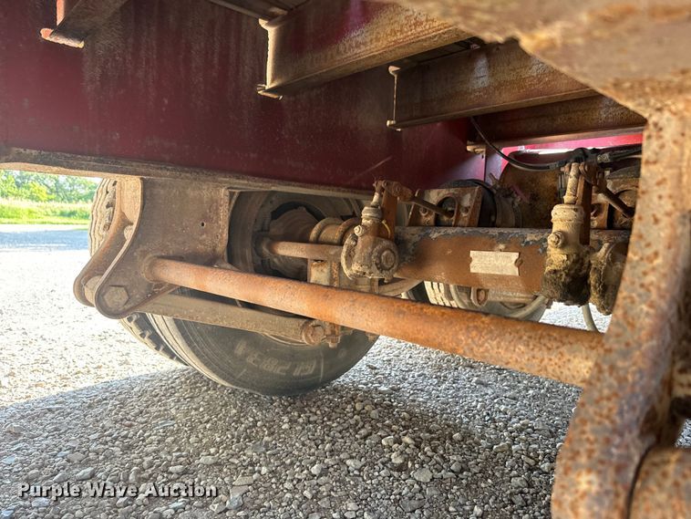 image for item DQ6795 1997 Neville Built drop deck equipment trailer