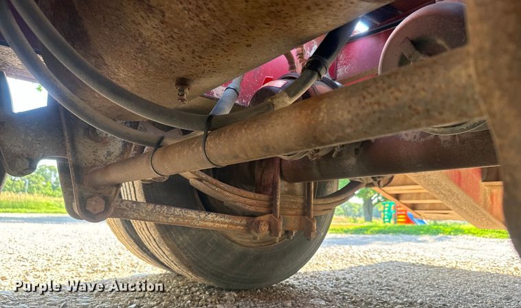 image for item DQ6795 1997 Neville Built drop deck equipment trailer