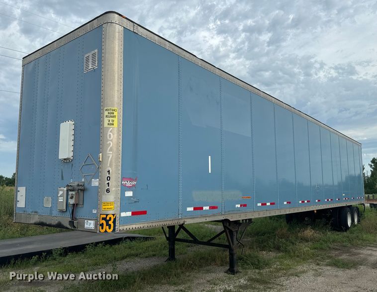 image for item DQ6819 2015 Wabash dry van trailer