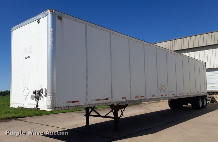 image for item DQ7074 2001 Wabash dry van trailer