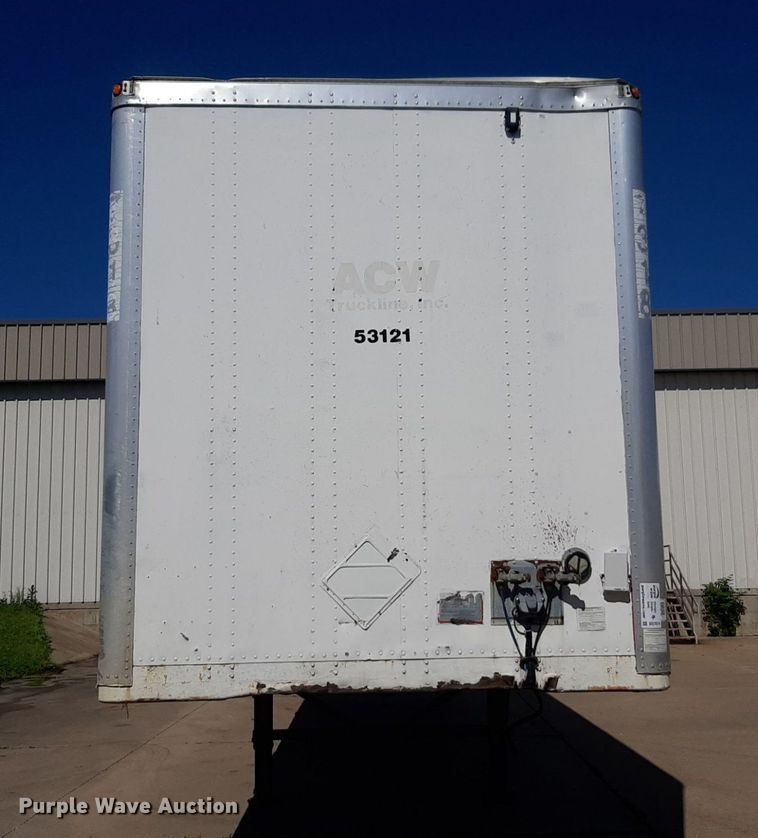 image for item DQ7074 2001 Wabash dry van trailer