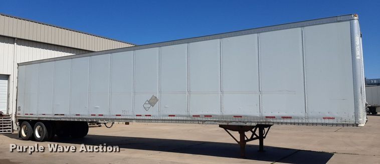 image for item DQ7074 2001 Wabash dry van trailer