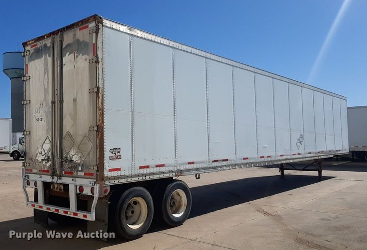 image for item DQ7074 2001 Wabash dry van trailer