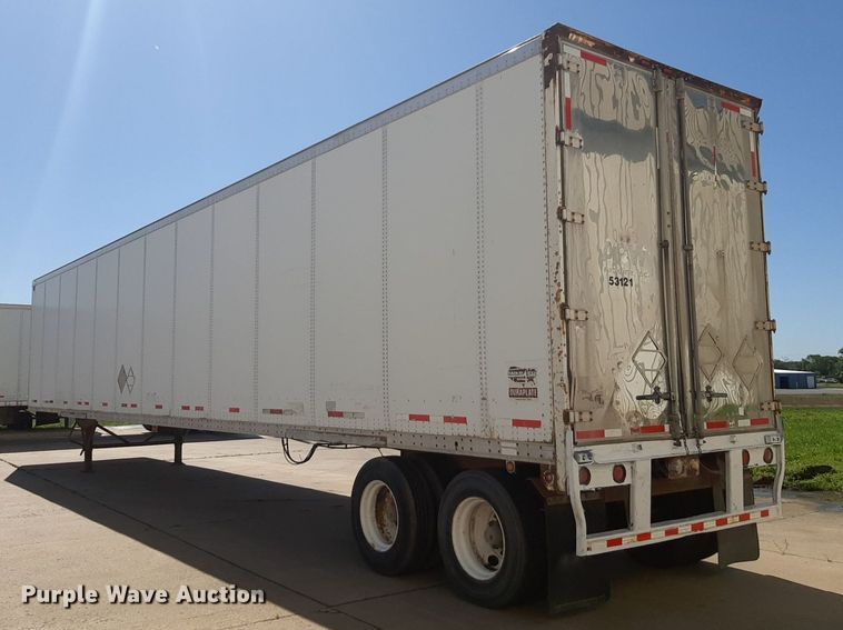 image for item DQ7074 2001 Wabash dry van trailer