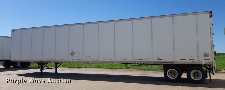 image for item DQ7074 2001 Wabash dry van trailer