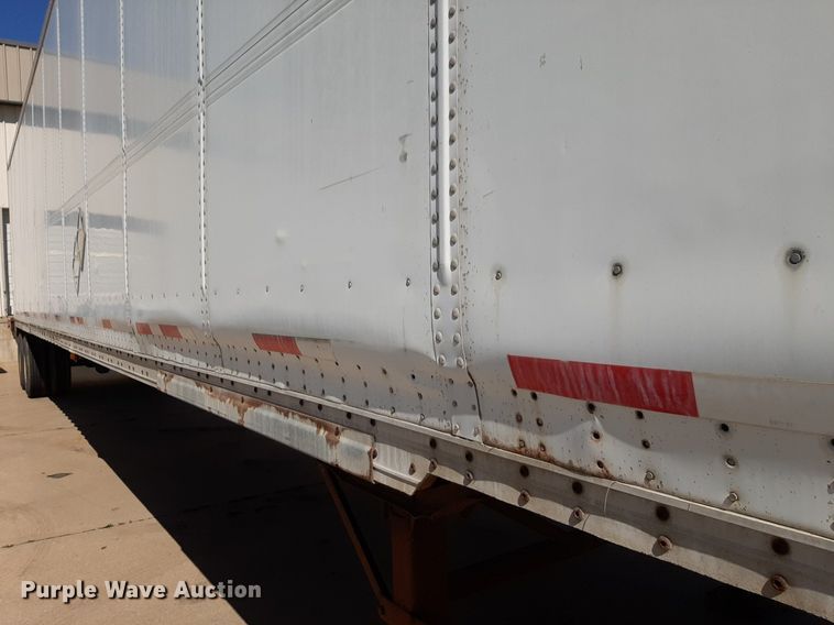 image for item DQ7074 2001 Wabash dry van trailer