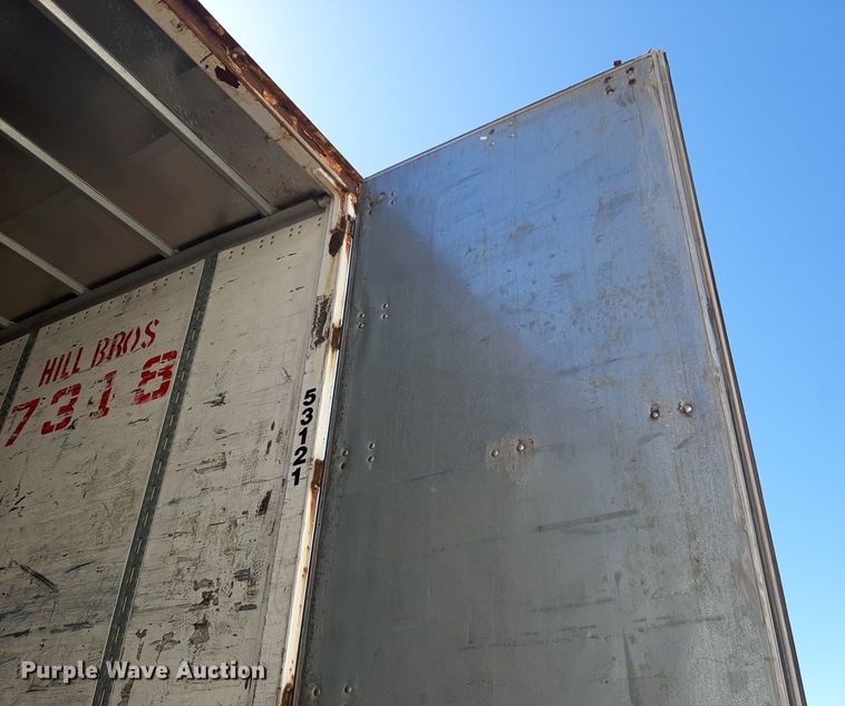 image for item DQ7074 2001 Wabash dry van trailer