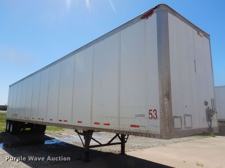 image for item DQ7080 2004 Wabash dry van trailer