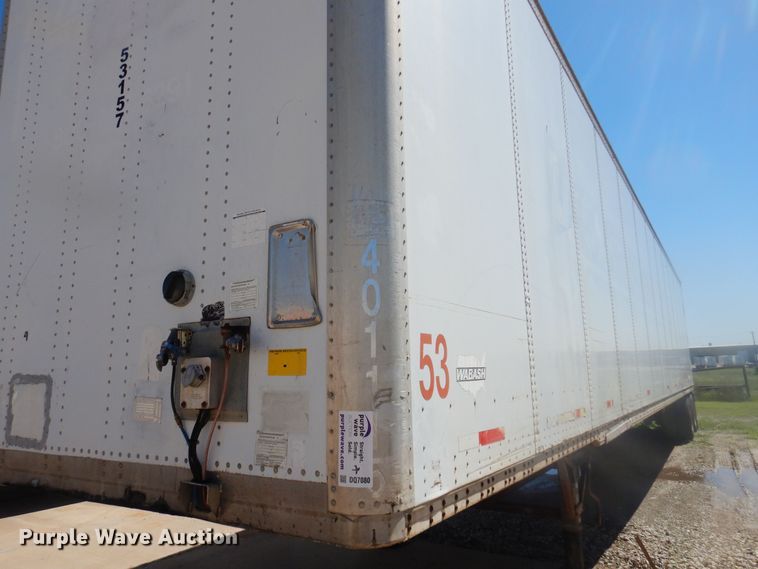 image for item DQ7080 2004 Wabash dry van trailer