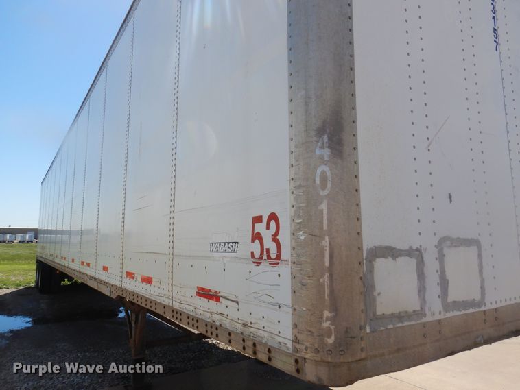 image for item DQ7080 2004 Wabash dry van trailer