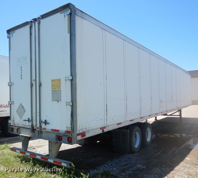 image for item DQ7083 2007 Trail Master dry van trailer