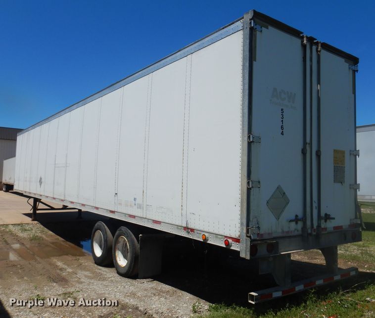 image for item DQ7083 2007 Trail Master dry van trailer