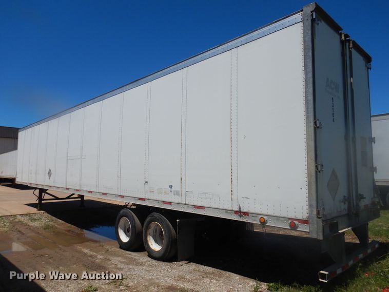 image for item DQ7083 2007 Trail Master dry van trailer