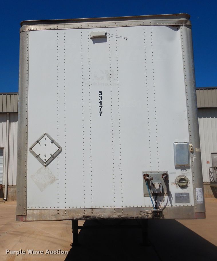 image for item DQ7085 2008 Wabash dry van trailer
