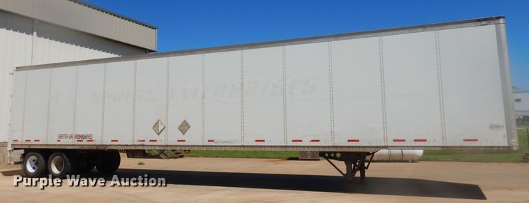 image for item DQ7085 2008 Wabash dry van trailer