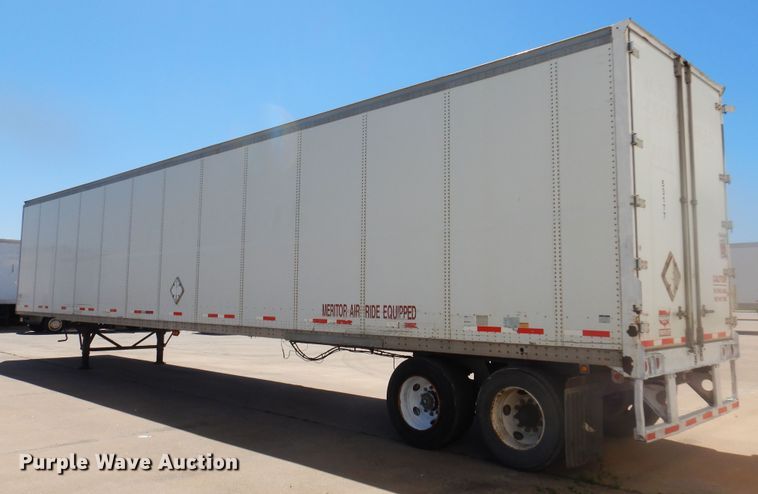 image for item DQ7085 2008 Wabash dry van trailer