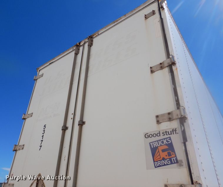 image for item DQ7085 2008 Wabash dry van trailer