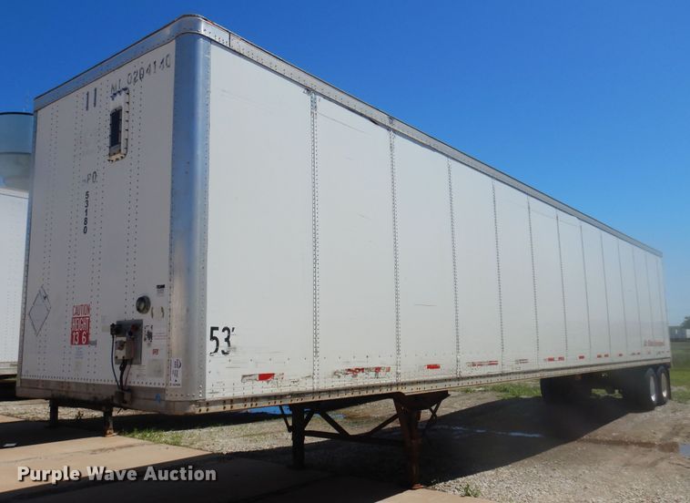 image for item DQ7086 2005 Wabash dry van trailer