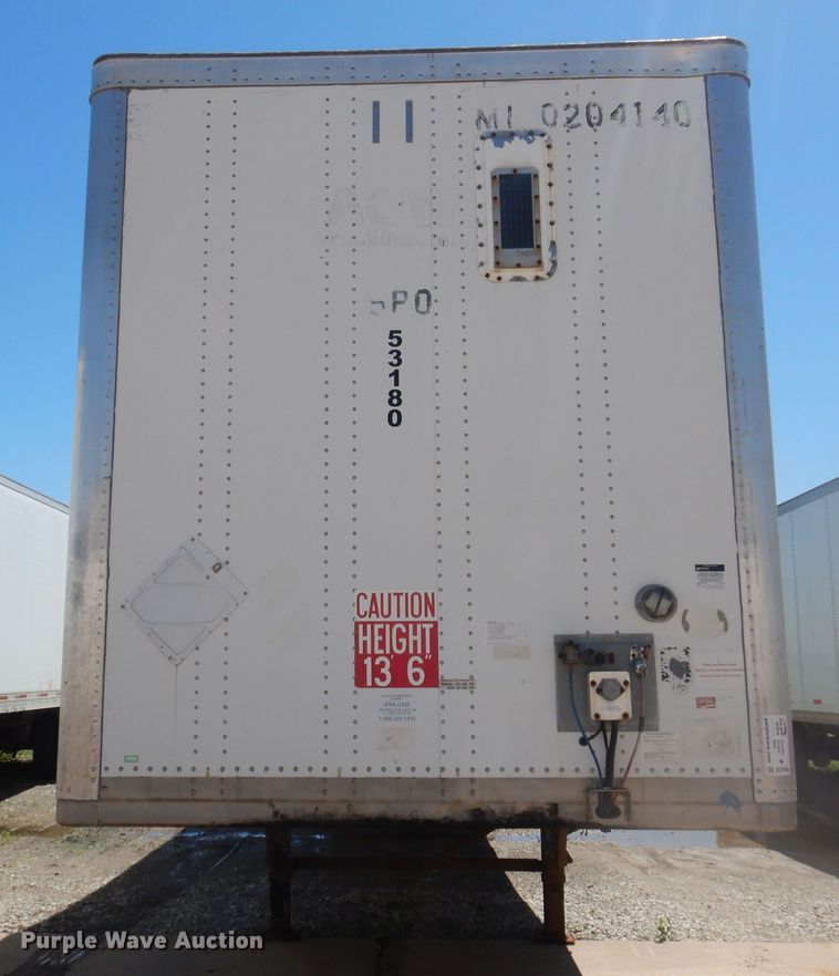 image for item DQ7086 2005 Wabash dry van trailer