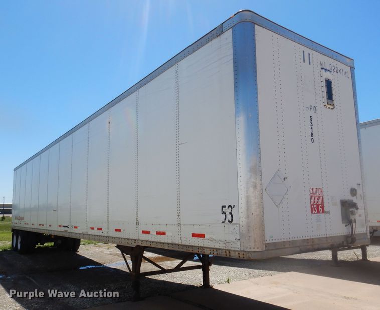 image for item DQ7086 2005 Wabash dry van trailer
