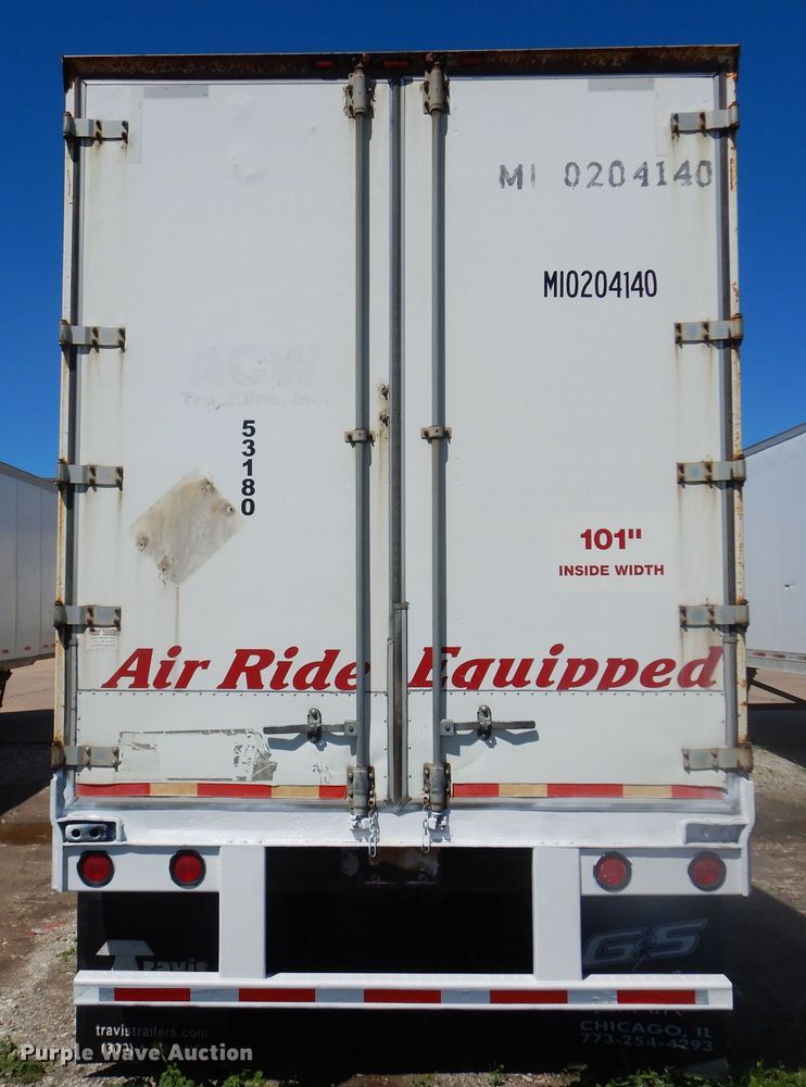 image for item DQ7086 2005 Wabash dry van trailer