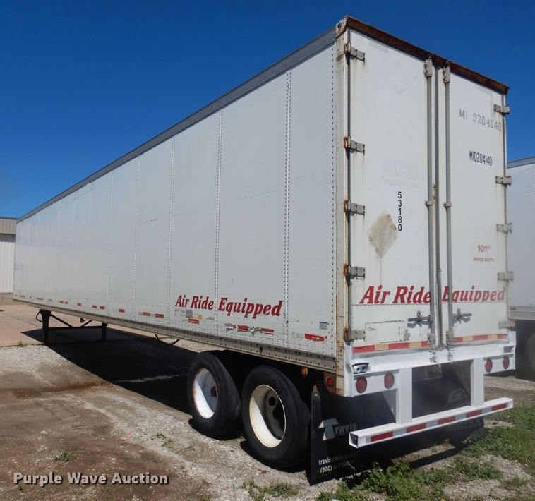 image for item DQ7086 2005 Wabash dry van trailer
