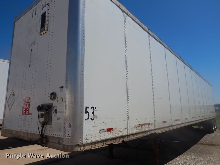 image for item DQ7086 2005 Wabash dry van trailer
