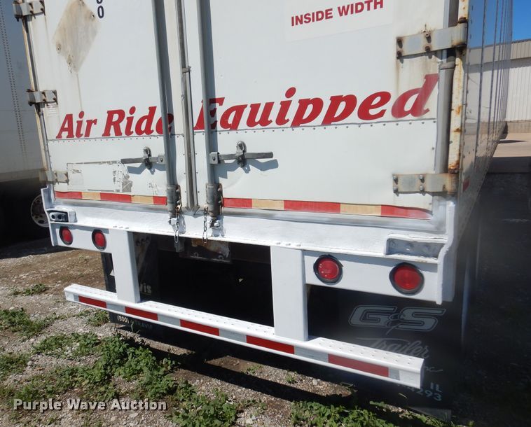 image for item DQ7086 2005 Wabash dry van trailer