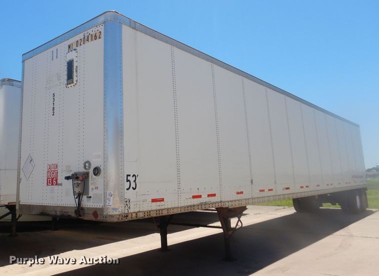 image for item DQ7087 2005 Wabash dry van trailer