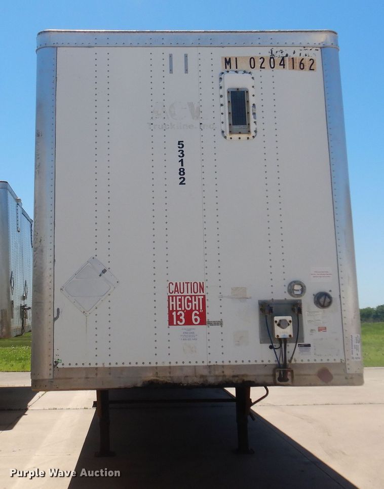 image for item DQ7087 2005 Wabash dry van trailer