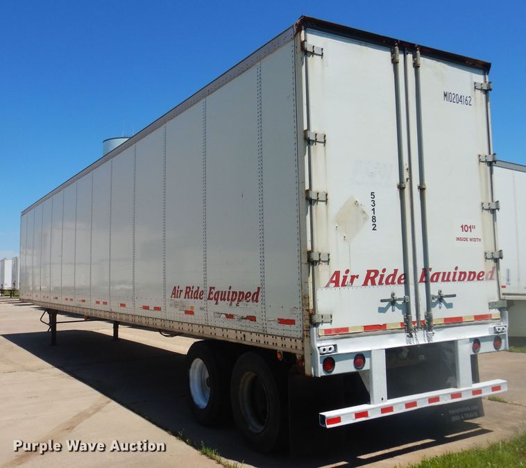 image for item DQ7087 2005 Wabash dry van trailer