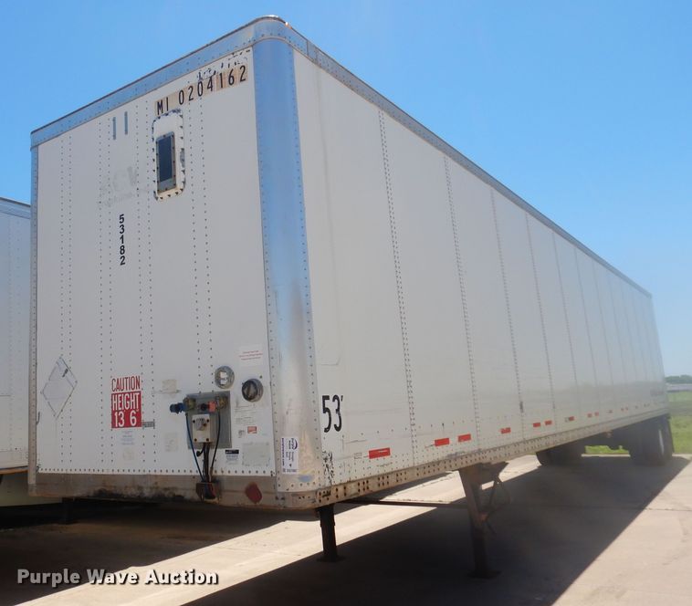 image for item DQ7087 2005 Wabash dry van trailer