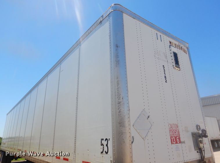 image for item DQ7087 2005 Wabash dry van trailer