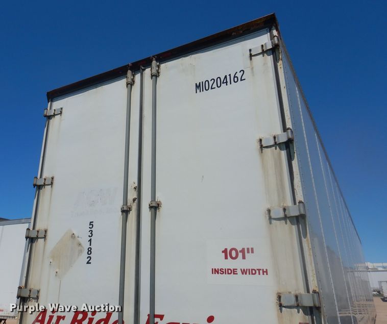 image for item DQ7087 2005 Wabash dry van trailer