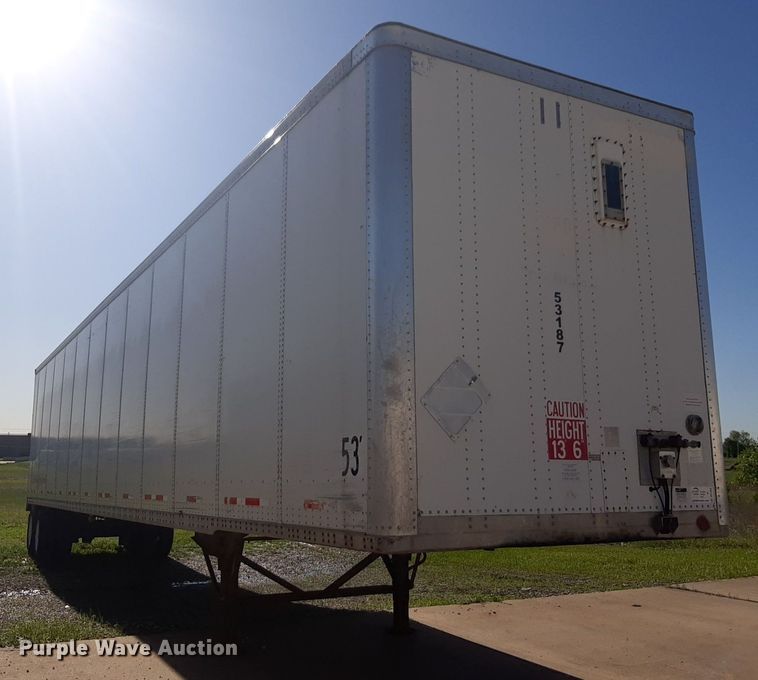 image for item DQ7089 2004 Wabash dry van trailer