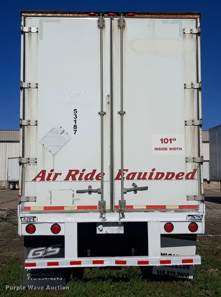 image for item DQ7089 2004 Wabash dry van trailer