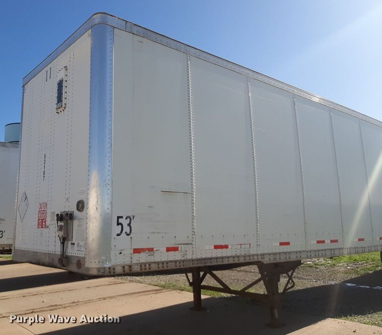 image for item DQ7089 2004 Wabash dry van trailer