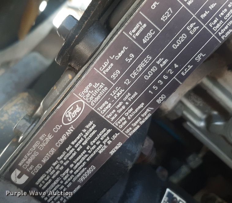 image for item DQ7118 1994 Ford F700 dump truck