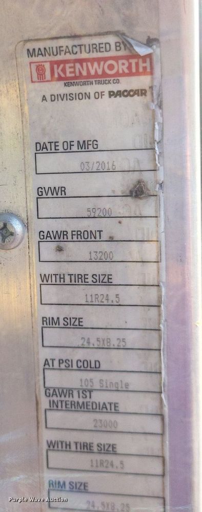 image for item DR4809 2017 Kenworth  W900 semi truck