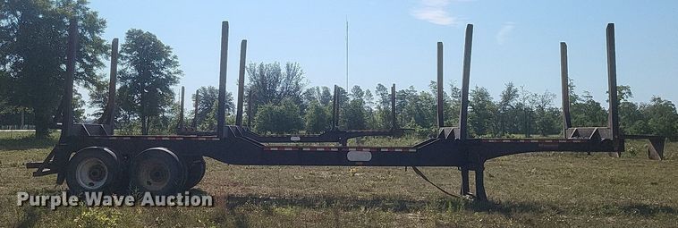 image for item DR4810 2013 McLendon log trailer 