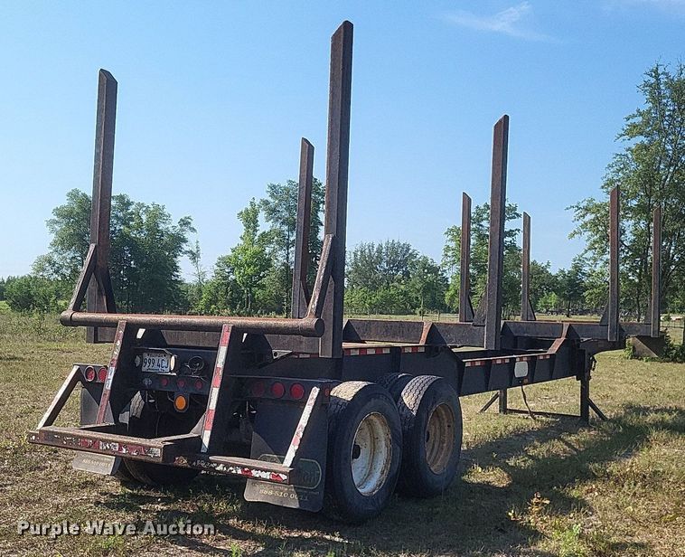 image for item DR4810 2013 McLendon log trailer 