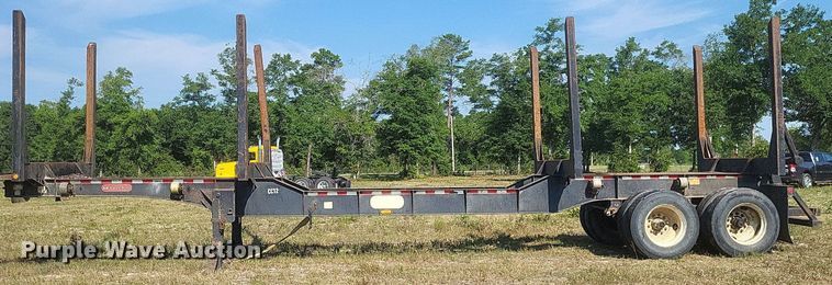 image for item DR4810 2013 McLendon log trailer 