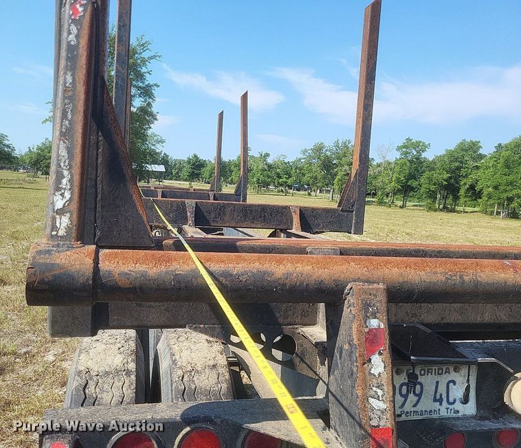 image for item DR4810 2013 McLendon log trailer 