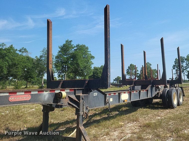 image for item DR4810 2013 McLendon log trailer 