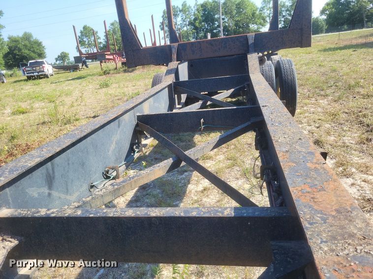 image for item DR4810 2013 McLendon log trailer 