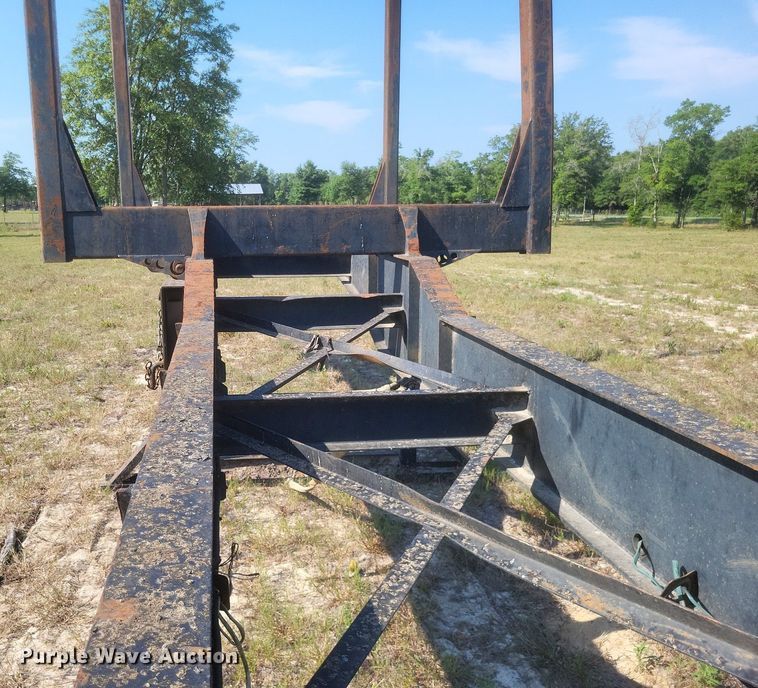 image for item DR4810 2013 McLendon log trailer 