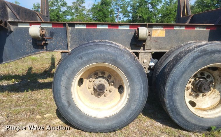 image for item DR4810 2013 McLendon log trailer 