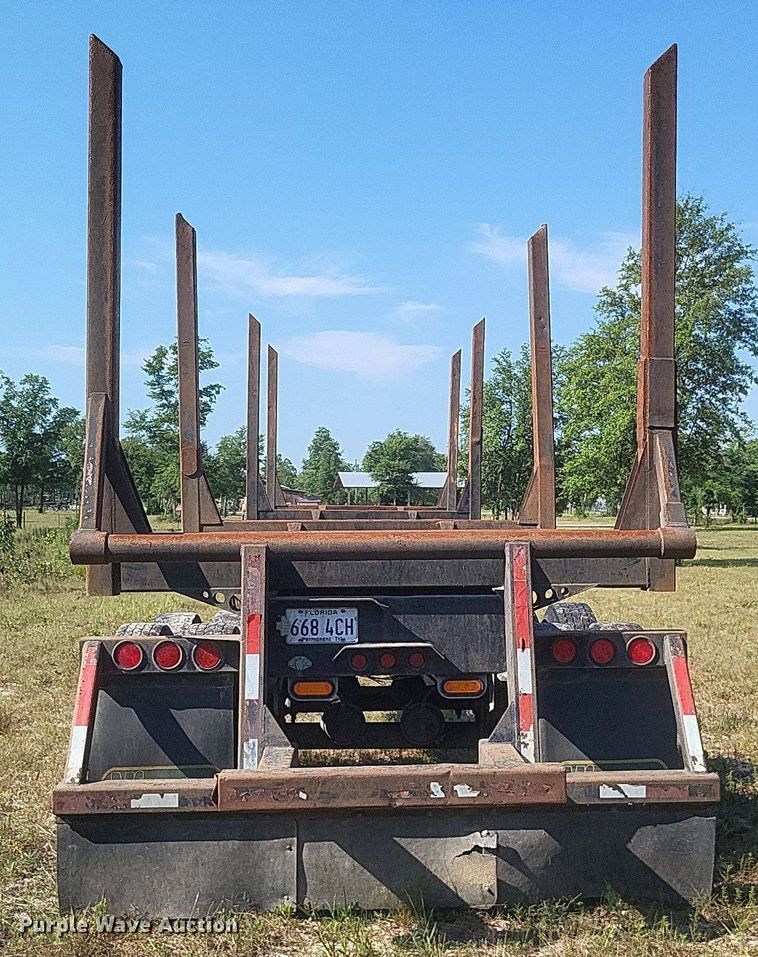 image for item DR4811 2011 McLendon log trailer 