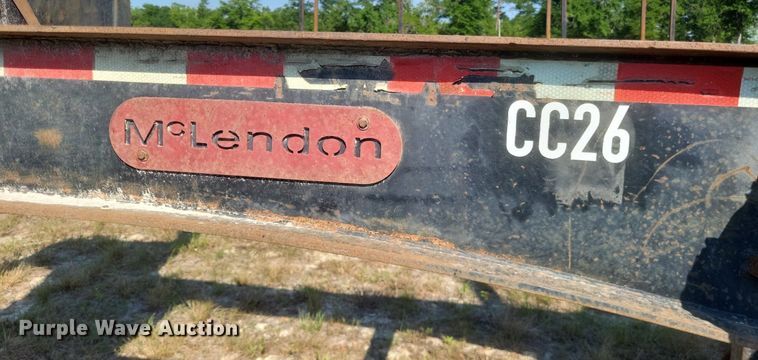 image for item DR4811 2011 McLendon log trailer 