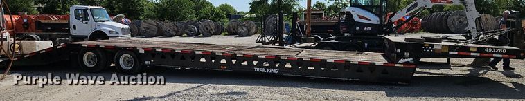 image for item DR8631 2004 Trail King TK70HT 482 drop deck equipment trailer